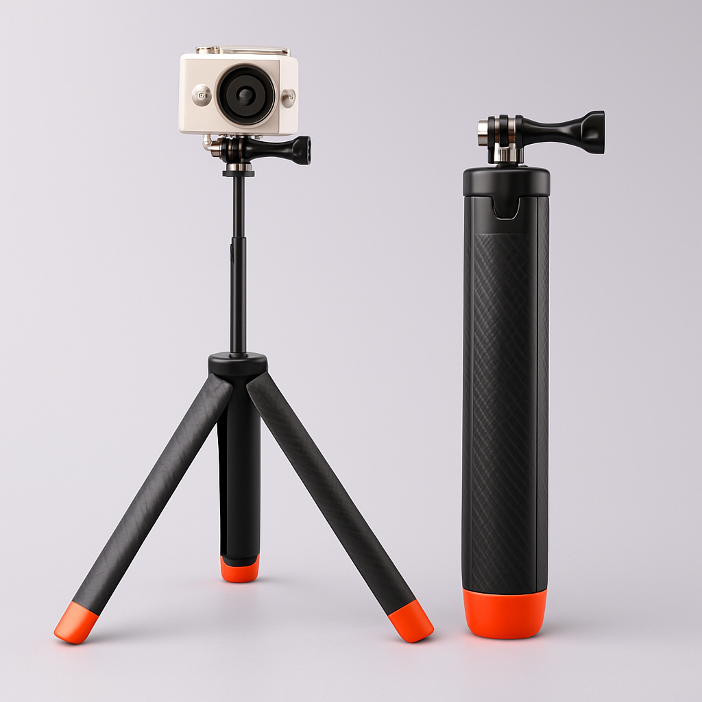 WAVEGRIP – Trépied flottant 3-en-1 pour caméras d’action
